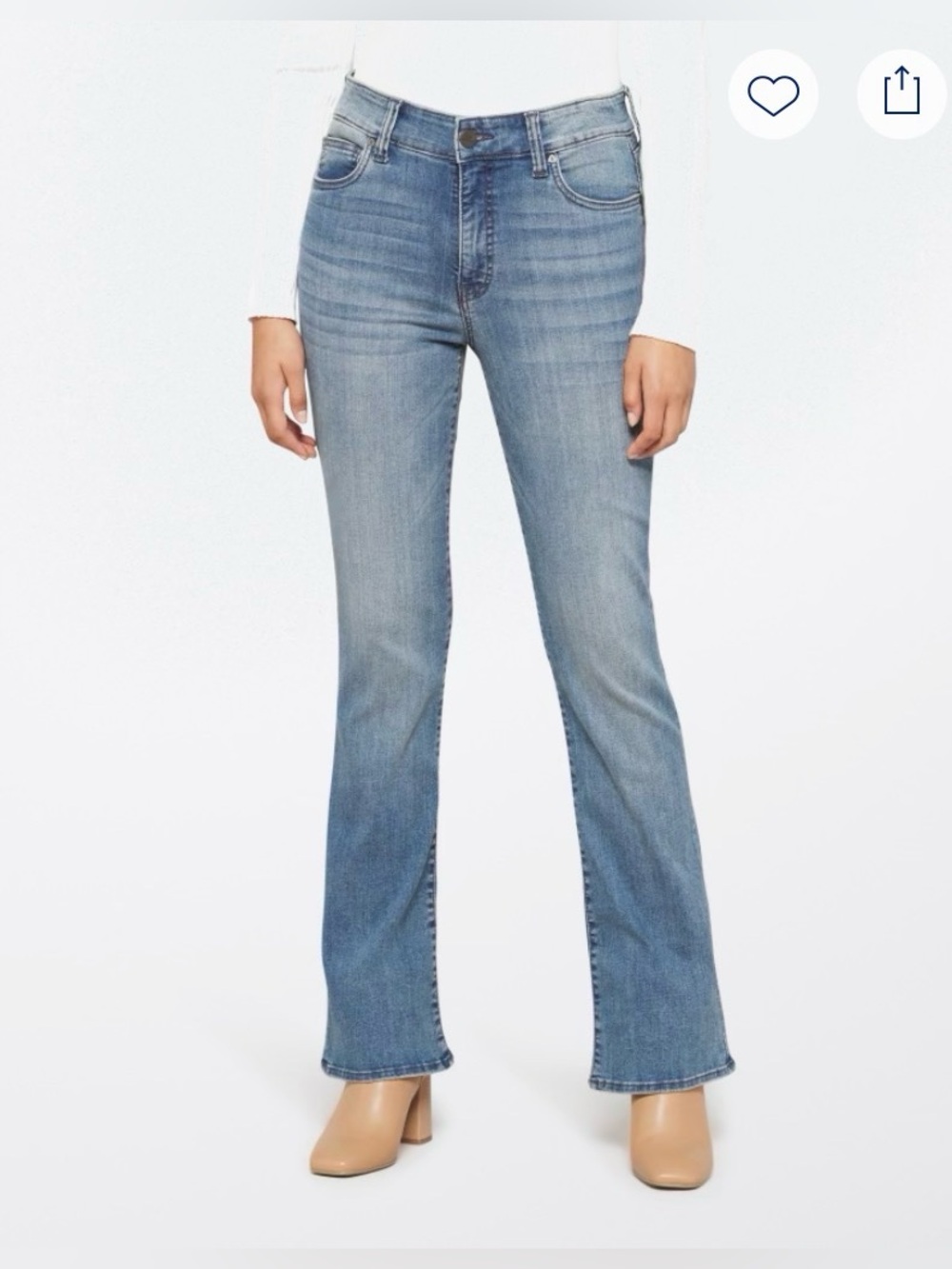 Fab Ab Baby Bootcut Jeans by Kut from the Kloth